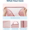 image:imageBagsmart Compression Packing Cubes Travel Bag Cruise Ship Essentials  Lightweight Compressible Suitcase Organizer Set fit Standard CarryOn amp Checked Luggage 6 Set 14 Set Washable Packing BagsLight Pink