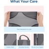 image:imageBagsmart Compression Packing Cubes Travel Bag Cruise Ship Essentials  Lightweight Compressible Suitcase Organizer Set fit Standard CarryOn amp Checked Luggage 6 Set 14 Set Washable Packing BagsGrey