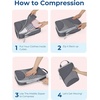 image:imageBagsmart Compression Packing Cubes Travel Bag Cruise Ship Essentials