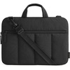 image:imageBAGSMART 1314 Inch Laptop Sleeve with Handle and Accessory Pocket for Work  Quilted Laptop Bag for Women with Shoulder Strap Compatible with M5 MacBook Air 13Pro 14 HP Dell Lenovo ASUS for TripBlack