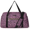 image:imageBAGSMART 31L Womens Quilted Weekender Duffle Bag with Laptop Compartment and Shoe BagHorse Solid
