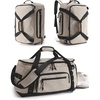 image:imageBAGSMART 4IN1 Gym Bag for Women Men TSA Duffle Bag for Travel  With Shoe Compartment amp Wet Pocket 22L30L38L Tactical Backpack with 40oz Water Bottle Holder Lightweight WaterresistantCamel