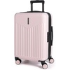 image:imageBAGSMART Carry On Luggage 22x14x9 Airline Approved with Spinner Wheels100 PC Hardside Expandable Luggage with TSA Lock for Trips 20 Inch Rolling Suitcases for Men WomenPinkBlackPink