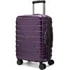 image:imageBAGSMART Carry On Luggage 22x14x9 Airline Approved with Spinner WheelsLightweight 20 Inch Luggage with TSA LockExpandable Hard Shell Carry On Suitcases for Men WomenRose PurplePurple