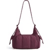 image:imageBAGSMART Crossbody Bag for Women 6L Lightweight Hobo Purse for Travel amp Daily Use Waterresistant Cute Puffer Shoulder BagDeep Cherry Red