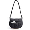 image:imageBAGSMART Crossbody Bags for Women Puffer Cute Bum Bag with Pouch Quilted Hobo Bag for Daily Travel College01jet Black
