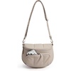 image:imageBAGSMART Crossbody Bags for Women Puffer Cute Bum Bag with Pouch Quilted Hobo Bag for Daily Travel College02latte Brown
