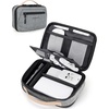 image:imageBAGSMART Electronics Organizer Travel Case Cord Organizer Travel Cable Bag for Tech AccessoriesGray