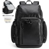 image:imageBAGSMART Gym Backpack for Men with Shoe Compartment for MultiSport  WaterResistant MultiSport Gym Storage Expandable Pocket Fits Basketball Football Shoe Compartment Separates Swim GearBlack