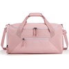 image:imageBAGSMART Gym Bag for Women 36L Small Sports Duffle Bag With Shoe Bag Lightweight Overnight Weekender Travel Duffel Bag Water Resistant Workout Sports Bag for Travel  PinkPink