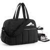 image:imageBAGSMART Gym Bag for Women Duffle Bag for Travel with Wet Pocket Lightweight Carry on Weekender Duffel Water ResistantBlack
