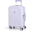 image:imageBAGSMART Hardside Expandable Luggage With Spinner Wheels PC Lightweight CarryOn Luggage Airline Approved With TSA Lock Durable Women Travel Suitcase Carry On 20 Inch PinkPurple