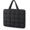 image:imageBAGSMART Laptop Case Puffy Laptop Sleeve with Handle Compatible with MacBook Air Pro Laptop Bag for WomenBlack
