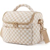 Print-Brown Checkerboard