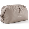image:imageBAGSMART Makeup Bag Travel Toiletry Bag Cute Make Up Bag Large Capacity Cosmetic Bags for Women Wideopen Makeup Pouch Travel Essentials Toiletries Accessories Brushes PinkCamel
