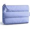 image:imageBAGSMART Small Makeup Bag Elegant Cosmetic Pouch with Tassel Soft WaterResistant Travel Organizer for Women Cosmetics amp Everyday Essentials Pink02Lavender
