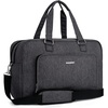 image:imageBAGSMART Weekender Bags for Women Travel Duffle Overnight Bag Personal Item Bag with Shoe Bag for Travel EssentialsDark Grey