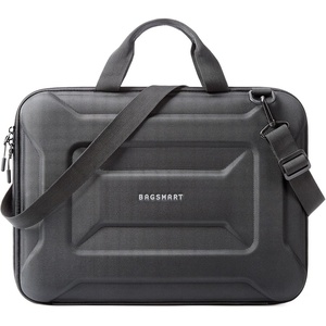 image:imageBAGSMART 15616 inch Laptop Computer Case with StrapShockproof Waterproof Laptop Bag with Sturdy HandleBlack