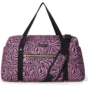 image:imageBAGSMART 31L Womens Quilted Weekender Duffle Bag with Laptop Compartment and Shoe BagHorse Solid
