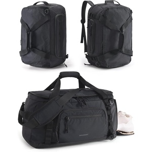 image:imageBAGSMART 4IN1 Gym Bag for Women Men TSA Duffle Bag for Travel  With Shoe Compartment amp Wet Pocket 22L30L38L Tactical Backpack with 40oz Water Bottle Holder Lightweight WaterresistantJet Black