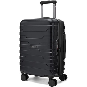 image:imageBAGSMART Carry On Luggage 22x14x9 Airline Approved with Spinner WheelsLightweight 20 Inch Luggage with TSA LockExpandable Hard Shell Carry On Suitcases for Men WomenRose PurpleBlack