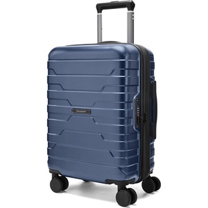 image:imageBAGSMART Carry On Luggage 22x14x9 Airline Approved with Spinner WheelsLightweight 20 Inch Luggage with TSA LockExpandable Hard Shell Carry On Suitcases for Men WomenRose PurpleDark Blue