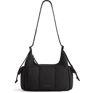 image:imageBAGSMART Crossbody Bag for Women 6L Lightweight Hobo Purse for Travel amp Daily Use Waterresistant Cute Puffer Shoulder BagBjet Black