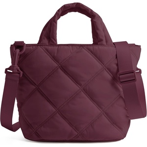 image:imageBAGSMART Crossbody Bags for Women Lightweight Purses for Women Quilted Puffer Tote Handbags for Daily UseShopTravelCherry Red