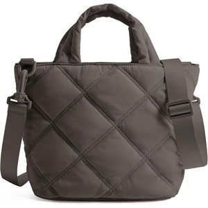 image:imageBAGSMART Crossbody Bags for Women Lightweight Purses for Women Quilted Puffer Tote Handbags for Daily UseShopTravelGrey