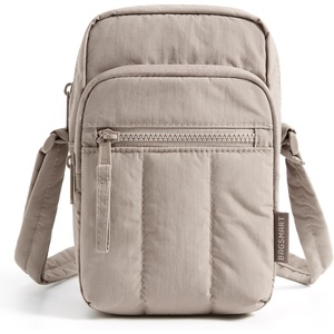 image:imageBAGSMART Crossbody Bags for Women Mini Cell Phone Cross body Purses Travel Wallet with RFID Blocking Card SlotsAgrayish Brown