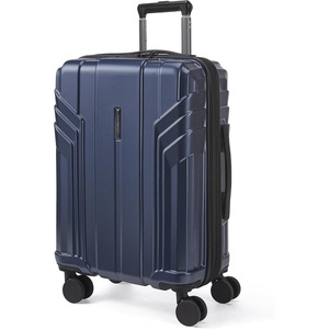 image:imageBAGSMART Expandable Carry On Luggage 22x14x9 Airline Approved Blue  Spinner Wheels TSA Lock Lightweight Hard Shell Suitcase22x14x9 Airline ApprovedDark Blue