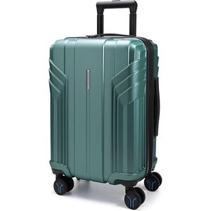 image:imageBAGSMART Expandable Carry On Luggage 22x14x9 Airline Approved Blue  Spinner Wheels TSA Lock Lightweight Hard Shell Suitcase22x14x9 Airline ApprovedOlive Green