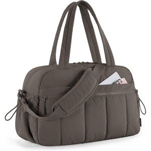 image:imageBAGSMART Gym Bag for Women Duffle Bag for Travel with Wet Pocket Lightweight Carry on Weekender Duffel Water ResistantDim Gray
