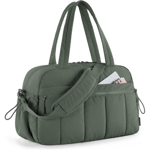 image:imageBAGSMART Gym Bag for Women Duffle Bag for Travel with Wet Pocket Lightweight Carry on Weekender Duffel Water ResistantSage