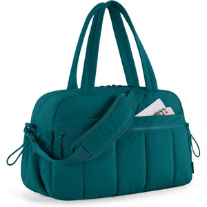 image:imageBAGSMART Gym Bag for Women Duffle Bag for Travel with Wet Pocket Lightweight Carry on Weekender Duffel Water ResistantTeal