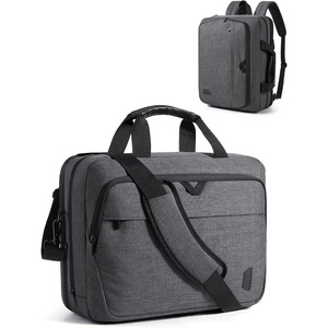 image:imageBAGSMART Laptop Bag 156 Inch Briefcase Men Lockable Computer Bag Work Bag WaterRepellent Shoulder Messenger Bag Travel Office Business Black  Work Bag WaterRepellent Shoulder Messenger Bag Travel Office BusinessGray3in1