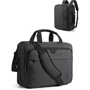 image:imageBAGSMART Laptop Bag 156 Inch Briefcase Men Lockable Computer Bag Work Bag WaterRepellent Shoulder Messenger Bag Travel Office Business Black  Work Bag WaterRepellent Shoulder Messenger Bag Travel Office BusinessBlack3in1