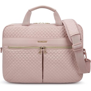 image:imageBAGSMART Laptop Bag 156173 Inch Briefcase for Women Large Laptop Case Computer Bag Office Travel Business BlackPink