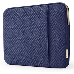 image:imageBAGSMART Laptop Sleeve Bag Compatible with MacBook AirPro 13133 inch Notebook Compatible with MacBook Pro 14 Inch MacBook Air M2 Sleeve 13 Inch Repellent Protective Case with Pocket PinkNavy Blue