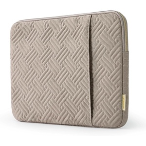 image:imageBAGSMART Laptop Sleeve Bag Compatible with MacBook AirPro 13133 inch Notebook Compatible with MacBook Pro 14 Inch MacBook Air M2 Sleeve 13 Inch Repellent Protective Case with Pocket PinkWarm Tan