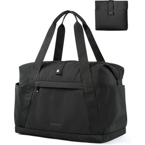 image:imageBAGSMART Personal Item Travel Bag For Spirit Airlines 23L Lightweight Gym Bag for Women Foldable Duffle Bag Weekender Overnight Bag for Travel GymBlack
