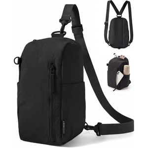 image:imageBAGSMART Small Crossbody Bags for Women Puffer Sling Bag Fanny Packs Purses Hobo Handbag for Daily Travel HikingCharcoal