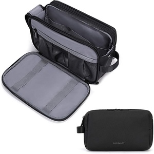 image:imageBAGSMART Toiletry Bag for Men Travel Toiletry Organizer Dopp Kit Waterresistant Shaving Bag for Toiletries Accessories Door Room Essentials BlackmediumBlack
