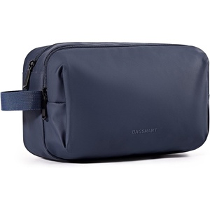 image:imageBAGSMART Toiletry Bag for Men Travel Toiletry Organizer Dopp Kit Waterresistant Shaving Bag for Toiletries Accessories Door Room Essentials BlackmediumNavy Bluebasic