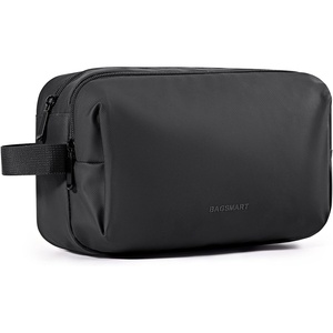 image:imageBAGSMART Toiletry Bag for Men Travel Toiletry Organizer Dopp Kit Waterresistant Shaving Bag for Toiletries Accessories Door Room Essentials BlackmediumBlackbasic