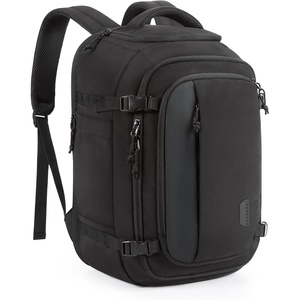 image:imageBAGSMART Travel Backpack Carry on Flight Approved 28L Lightweight Backpack Fits 173 Inch Laptop for Men Women Water Resistant Personal Item Travel Bag with USB Charging Port BlackBlack