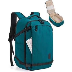 image:imageBAGSMART Travel Backpack Women 156 Inch Carry On Backpack Flight Approved TSA Approved Personal Item Travel Bag Water Resistant Weekender Bag Luggage Daypack Forest GreenFresh Ink Green
