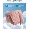 image:imageBAGSMART Crush Tote Bag for Women 20L Puffer Work Tote with Zipper Travel Essentials Quilted Nurse Hospital BagBrier Rose