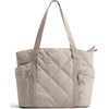 image:imageBAGSMART Crush Tote Bag for Women 20L Puffer Work Tote with Zipper Travel Essentials Quilted Nurse Hospital BagCamel