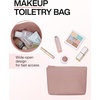 image:imageBAGSMART Gym Bag for Women Carry on Weekender Overnight Bag Travel Duffel Bags with Trolley Sleeve Personal Item Travel Bag Tote Bag Workout Dance BagBlackMediumDark Pink